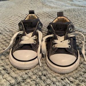Worn inside for pictures.